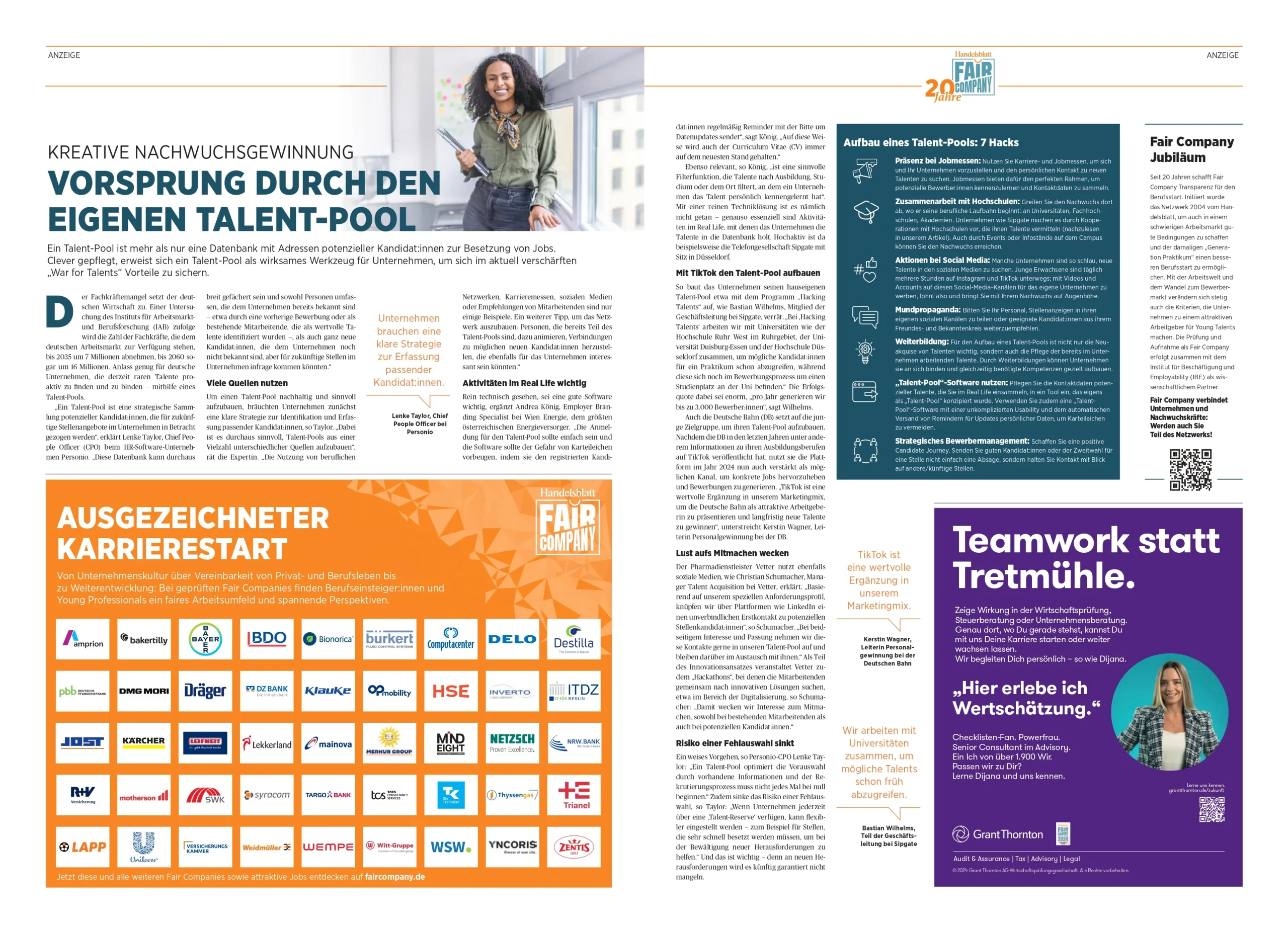Fair Company Jubiläum - Ausgabe 2024